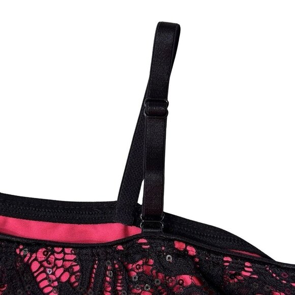 REVOLUTION Dance Costume Dress Leotard Tutu Girls XXLC Black Pink Ballet Tap - Picture 6 of 16